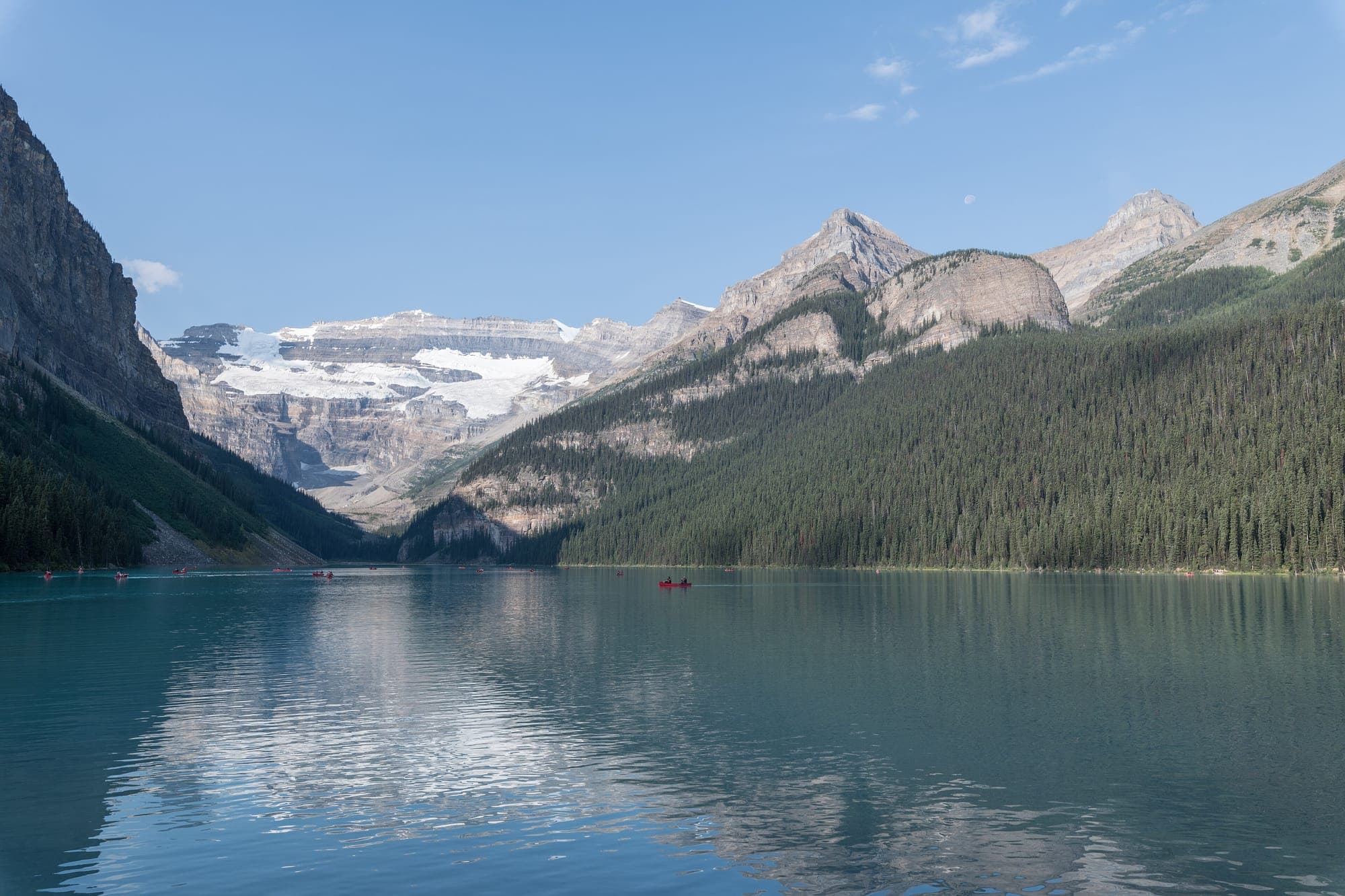 Lake Louise from the northeast shore
